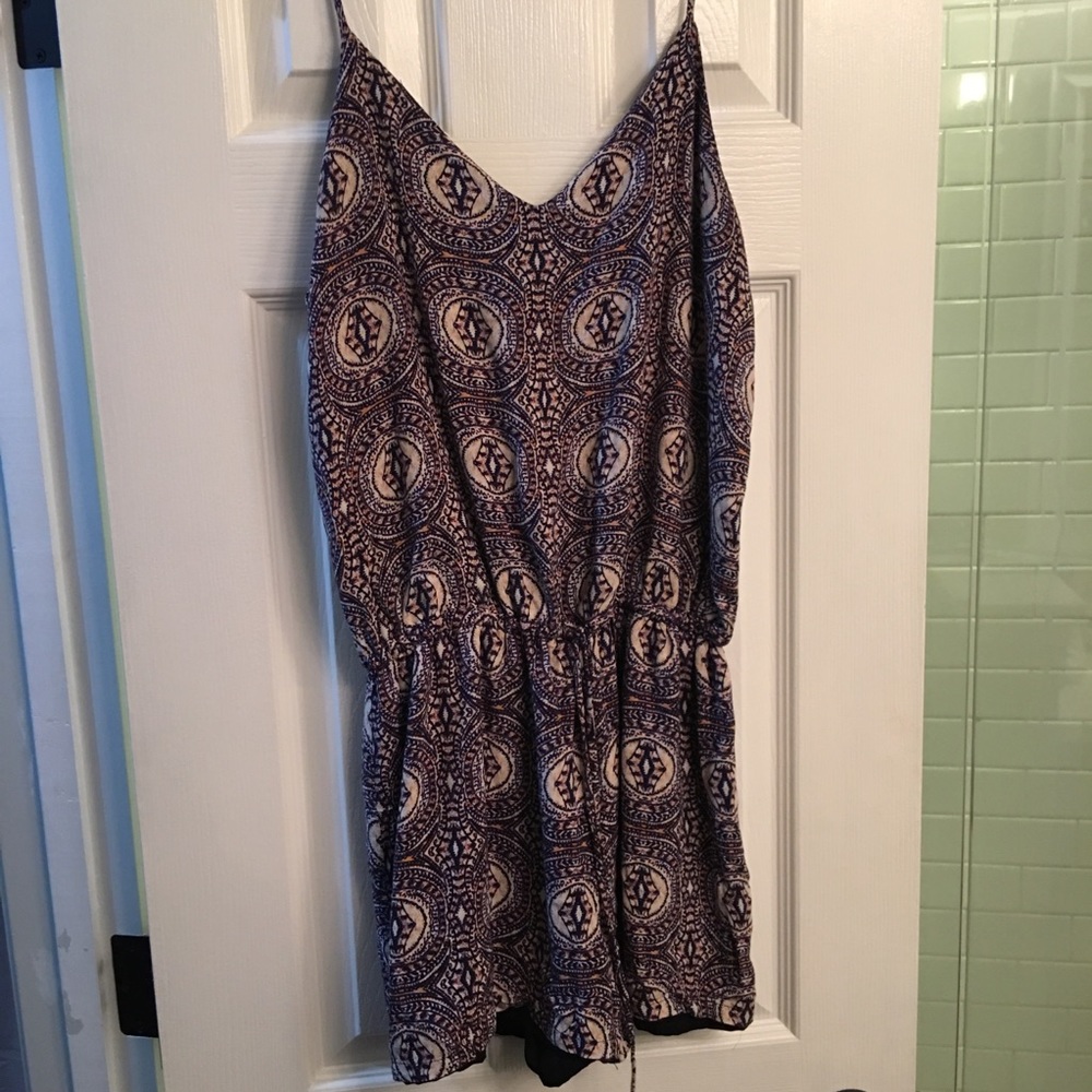 Patterned Romper - image 1